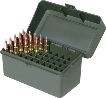 Коробка пластиковая бокс для патронов к нарезному оружию ПЛАНО PLANO 1212-01